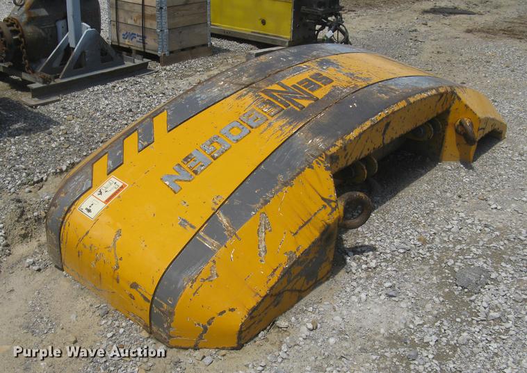 image for item DC2275 2001 ABI Mobilram TM13/16N sheet driver and Sennebogen SR35T crawler carrier