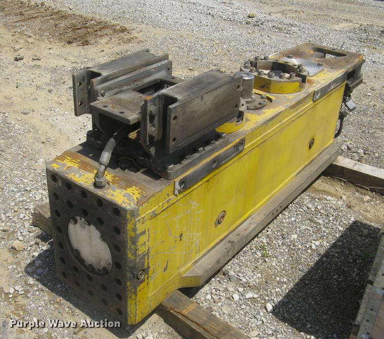 image for item DC2275 2001 ABI Mobilram TM13/16N sheet driver and Sennebogen SR35T crawler carrier