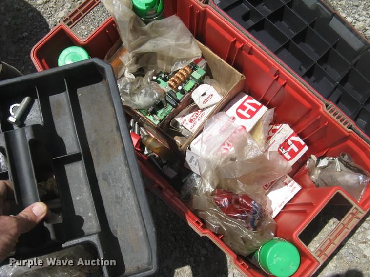 image for item DC2275 2001 ABI Mobilram TM13/16N sheet driver and Sennebogen SR35T crawler carrier