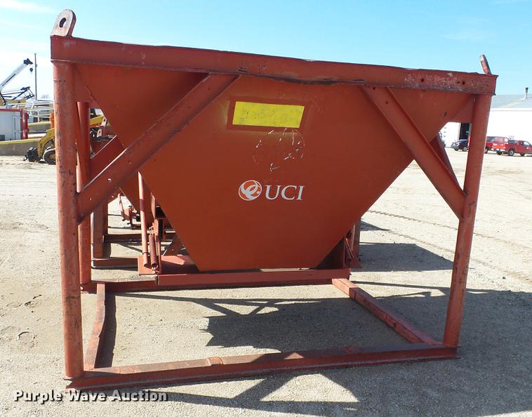 (3) concrete hoppers in Wichita, KS Item DC3028 sold Purple Wave