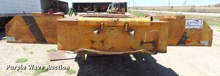 image for item DC4209 1970 Transport Trailers GPX25F lowboy equipment trailer