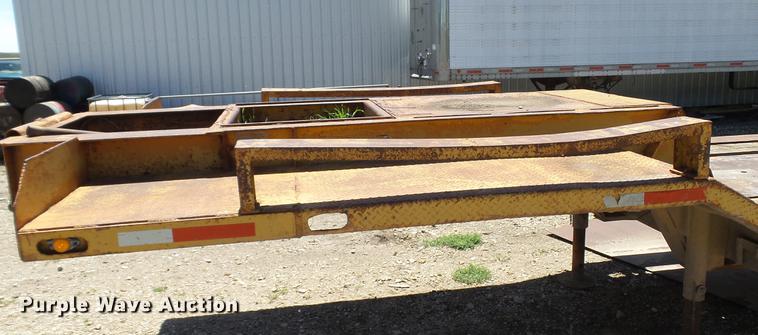 image for item DC4209 1970 Transport Trailers GPX25F lowboy equipment trailer