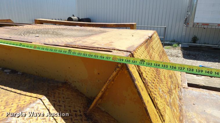 image for item DC4209 1970 Transport Trailers GPX25F lowboy equipment trailer