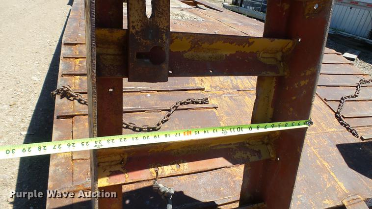 image for item DC4209 1970 Transport Trailers GPX25F lowboy equipment trailer