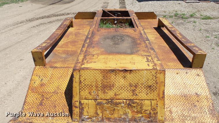 image for item DC4209 1970 Transport Trailers GPX25F lowboy equipment trailer