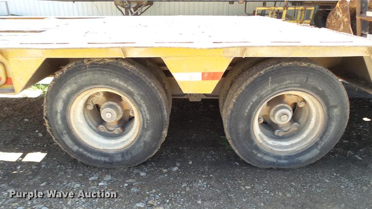 image for item DC4209 1970 Transport Trailers GPX25F lowboy equipment trailer