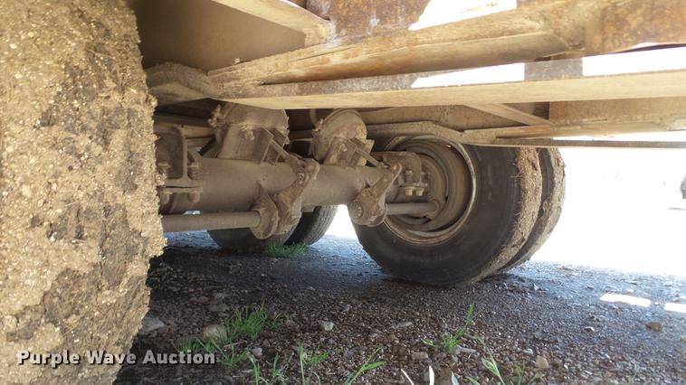 image for item DC4209 1970 Transport Trailers GPX25F lowboy equipment trailer