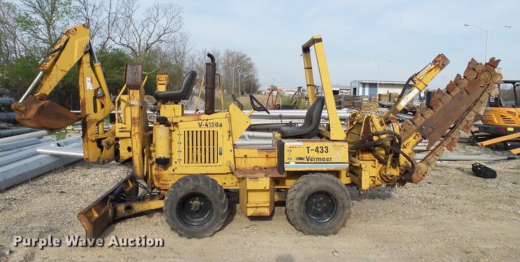 image for item DC5539 1997 Vermeer V450A trencher