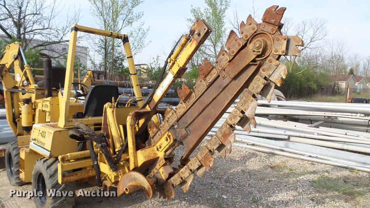 image for item DC5539 1997 Vermeer V450A trencher
