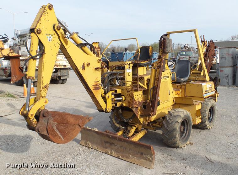 image for item DC5540 1996 Vermeer V4150A trencher