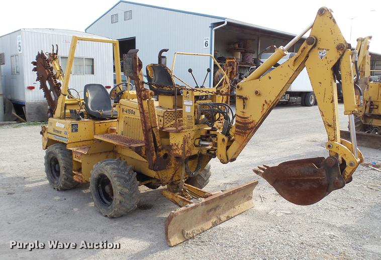 image for item DC5540 1996 Vermeer V4150A trencher