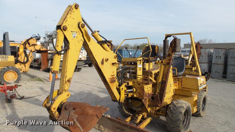 image for item DC5540 1996 Vermeer V4150A trencher