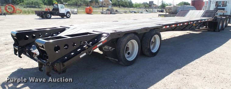image for item DC5552 2014 Jet drop deck trailer