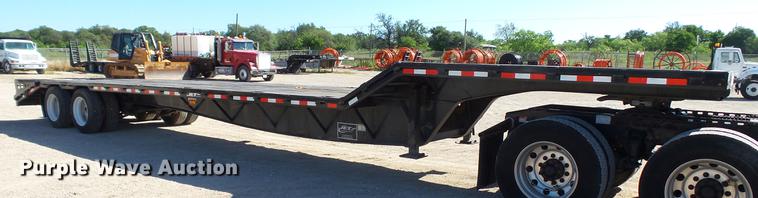 image for item DC5552 2014 Jet drop deck trailer