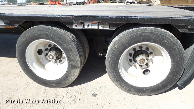 image for item DC5552 2014 Jet drop deck trailer