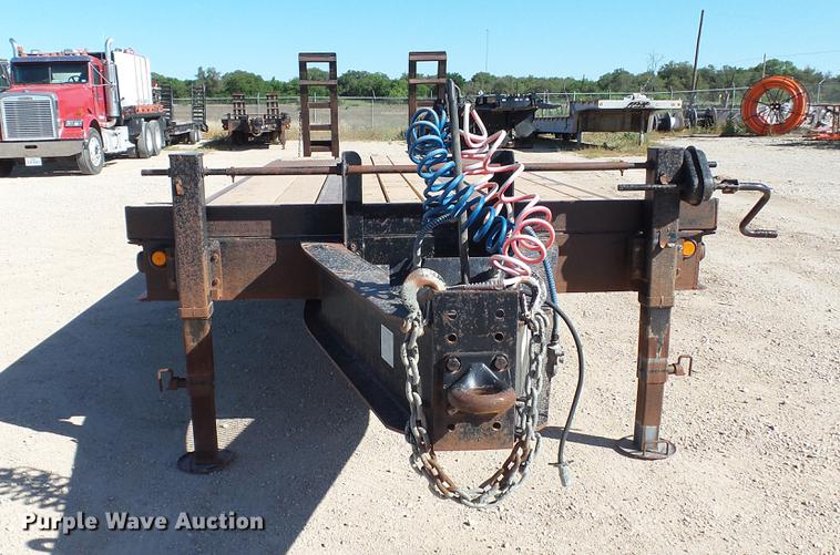 image for item DC5554 2005 Belshe equipment trailer