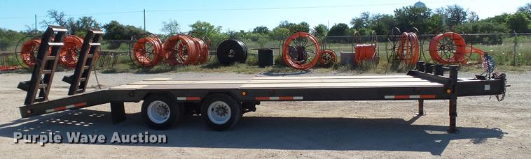 image for item DC5554 2005 Belshe equipment trailer