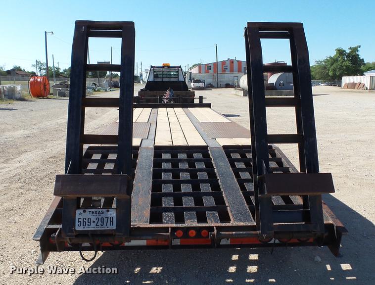 image for item DC5554 2005 Belshe equipment trailer