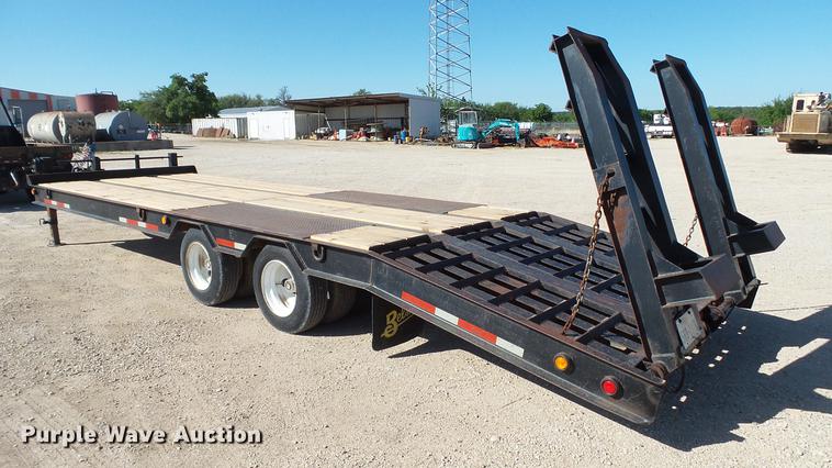 image for item DC5554 2005 Belshe equipment trailer