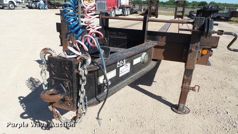 image for item DC5554 2005 Belshe equipment trailer