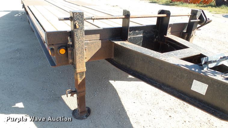 image for item DC5554 2005 Belshe equipment trailer