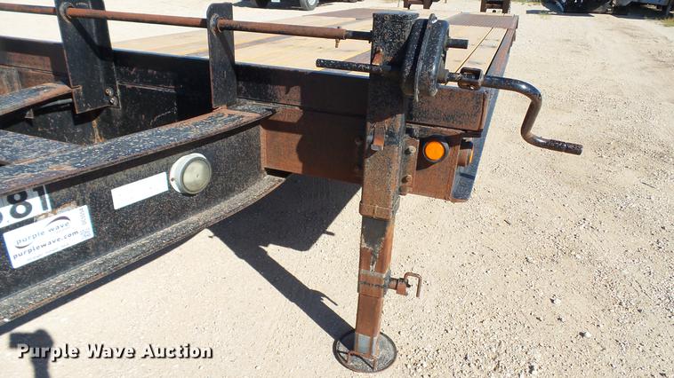 image for item DC5554 2005 Belshe equipment trailer