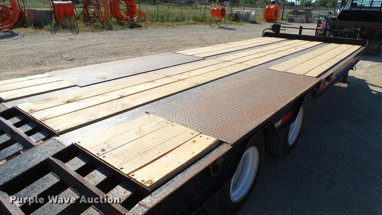 image for item DC5554 2005 Belshe equipment trailer