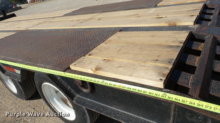 image for item DC5554 2005 Belshe equipment trailer