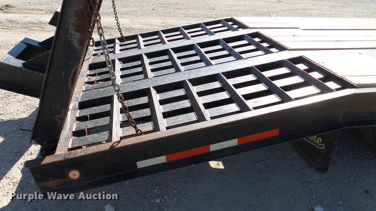 image for item DC5554 2005 Belshe equipment trailer