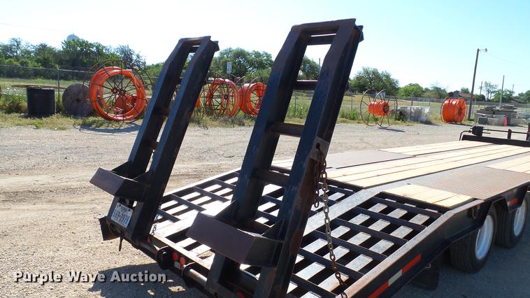 image for item DC5554 2005 Belshe equipment trailer