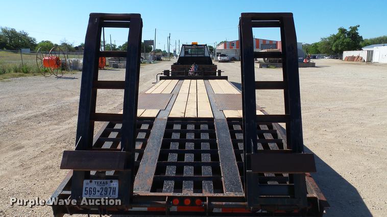 image for item DC5554 2005 Belshe equipment trailer