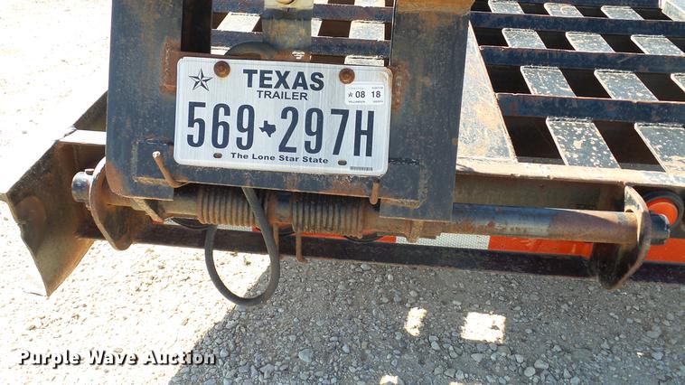 image for item DC5554 2005 Belshe equipment trailer