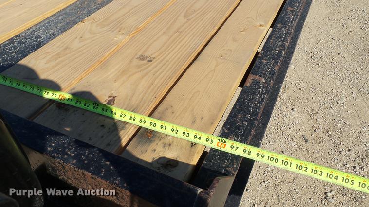 image for item DC5554 2005 Belshe equipment trailer