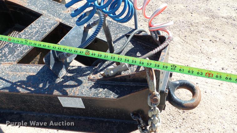 image for item DC5554 2005 Belshe equipment trailer