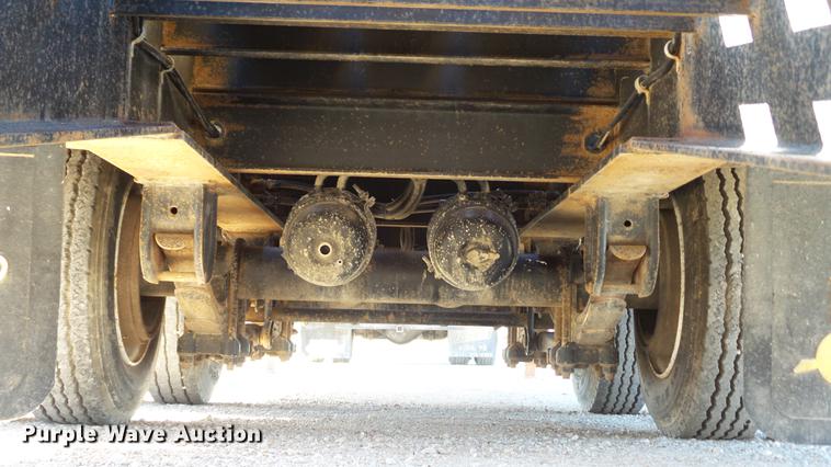 image for item DC5554 2005 Belshe equipment trailer