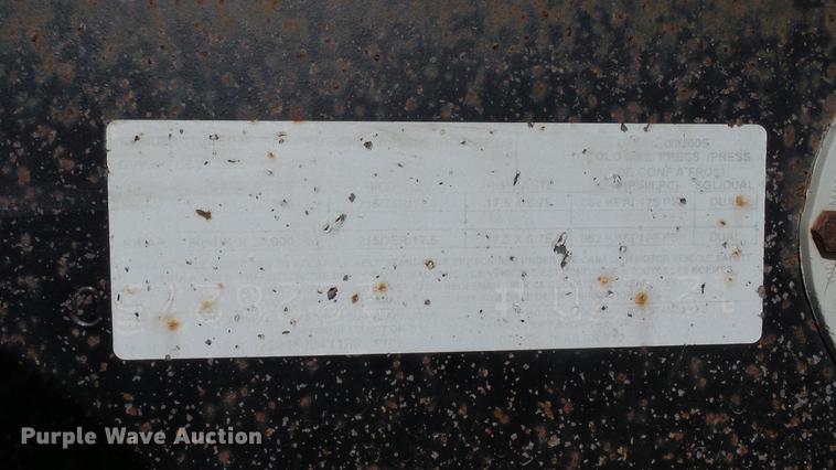 image for item DC5554 2005 Belshe equipment trailer