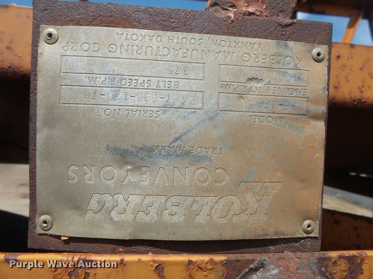 image for item DC6449 Kolberg 636-120 conveyor