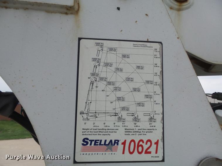 image for item DC7336 2010 Kenworth T370 service truck with crane