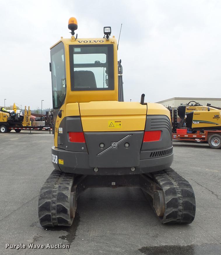 image for item DC7337 2013 Volvo ECR58 mini excavator