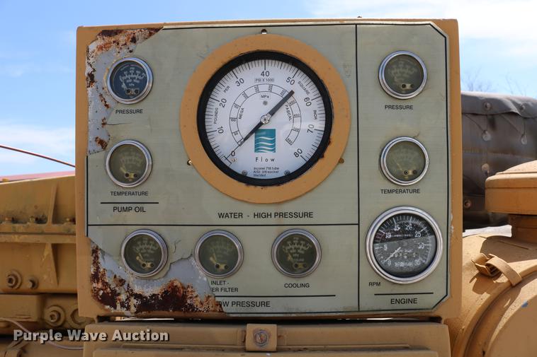 image for item DC7583 1997 Flow International Hydro Blaster Husky S-200 pressure washer