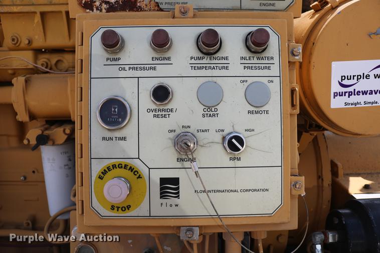 image for item DC7583 1997 Flow International Hydro Blaster Husky S-200 pressure washer