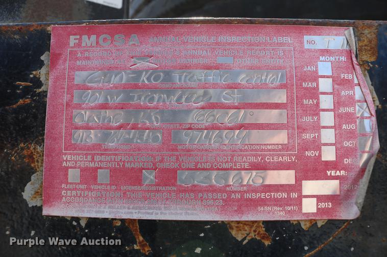 image for item DC7583 1997 Flow International Hydro Blaster Husky S-200 pressure washer