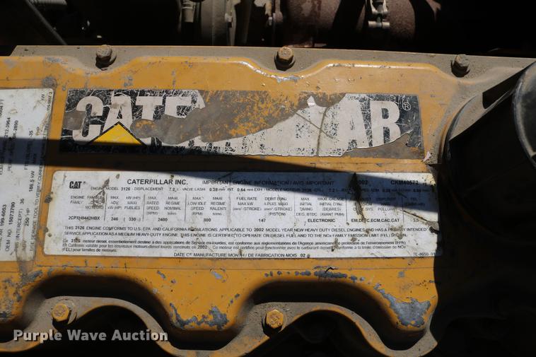 image for item DC7584 2002 GMC F7B042 paint striper truck