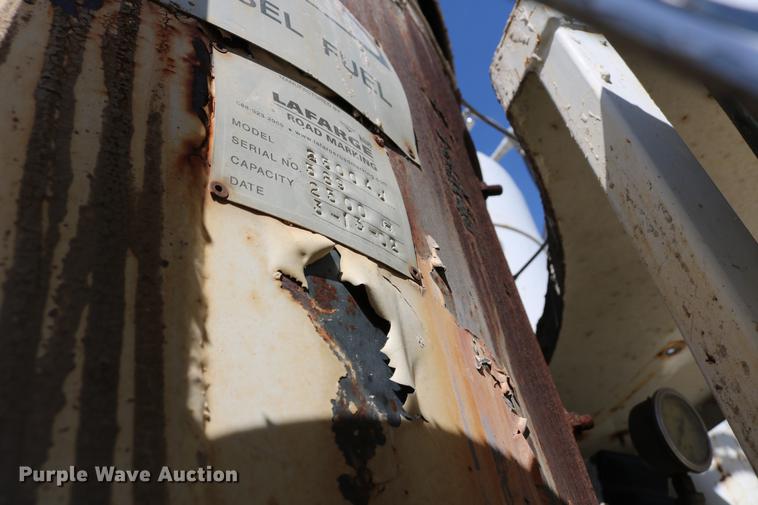 image for item DC7584 2002 GMC F7B042 paint striper truck