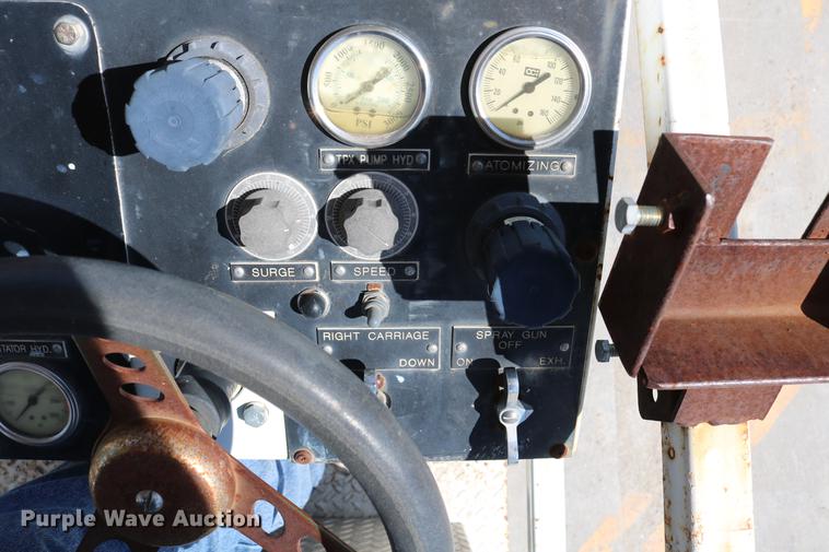 image for item DC7584 2002 GMC F7B042 paint striper truck