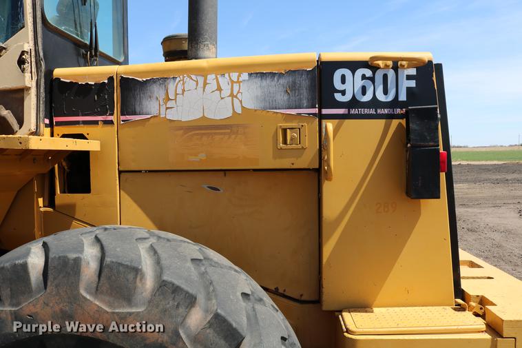 image for item DC7593 1996 Caterpillar 960F wheel loader