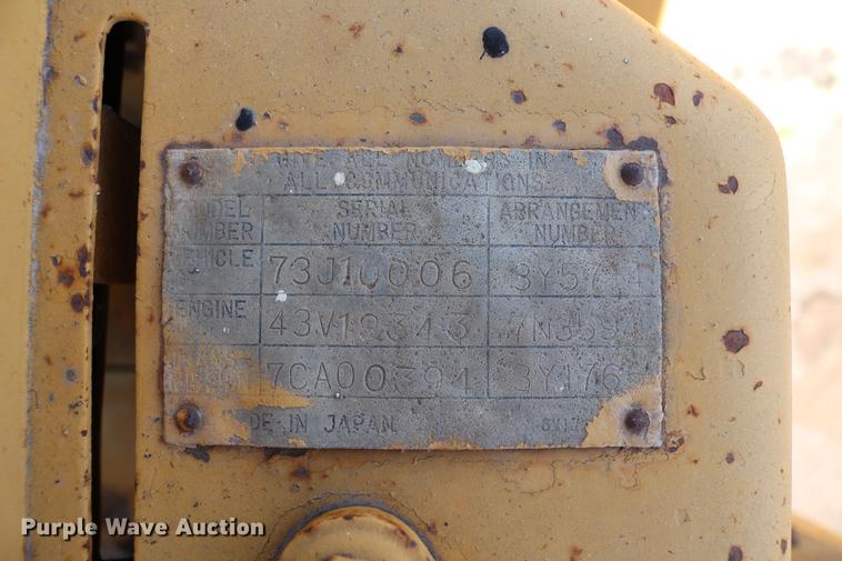 image for item DC7595 1980 Caterpillar 950 wheel loader