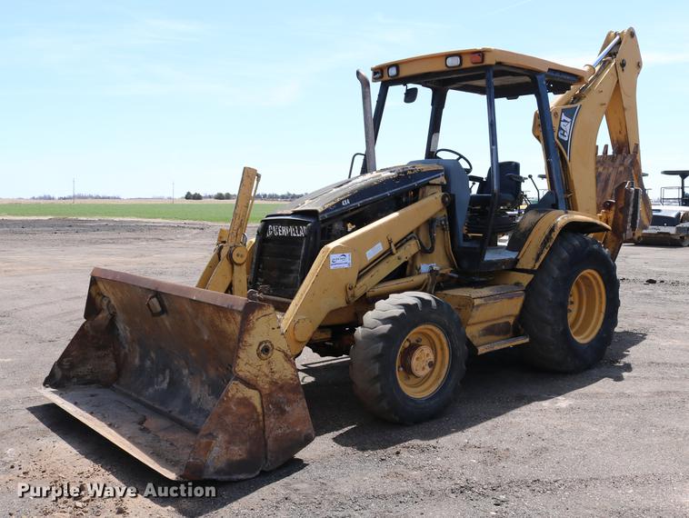 image for item DC7596 1997 Caterpillar 416C backhoe