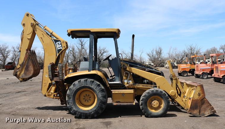 image for item DC7596 1997 Caterpillar 416C backhoe