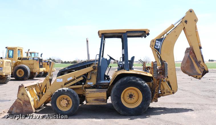 image for item DC7596 1997 Caterpillar 416C backhoe